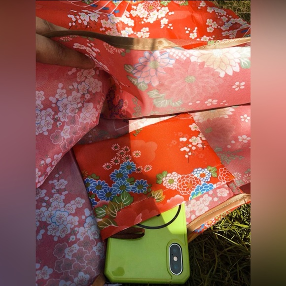 NEW FLORAL FOLDABLE SHOPPING BAG-LARGE PORTABLE - Picture 3 of 6